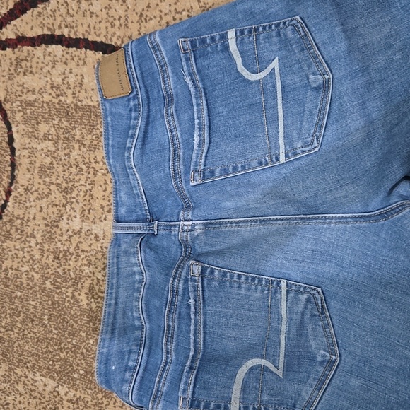 American Eagle Outfitters Women's Blue Jeans - Picture 13 of 16